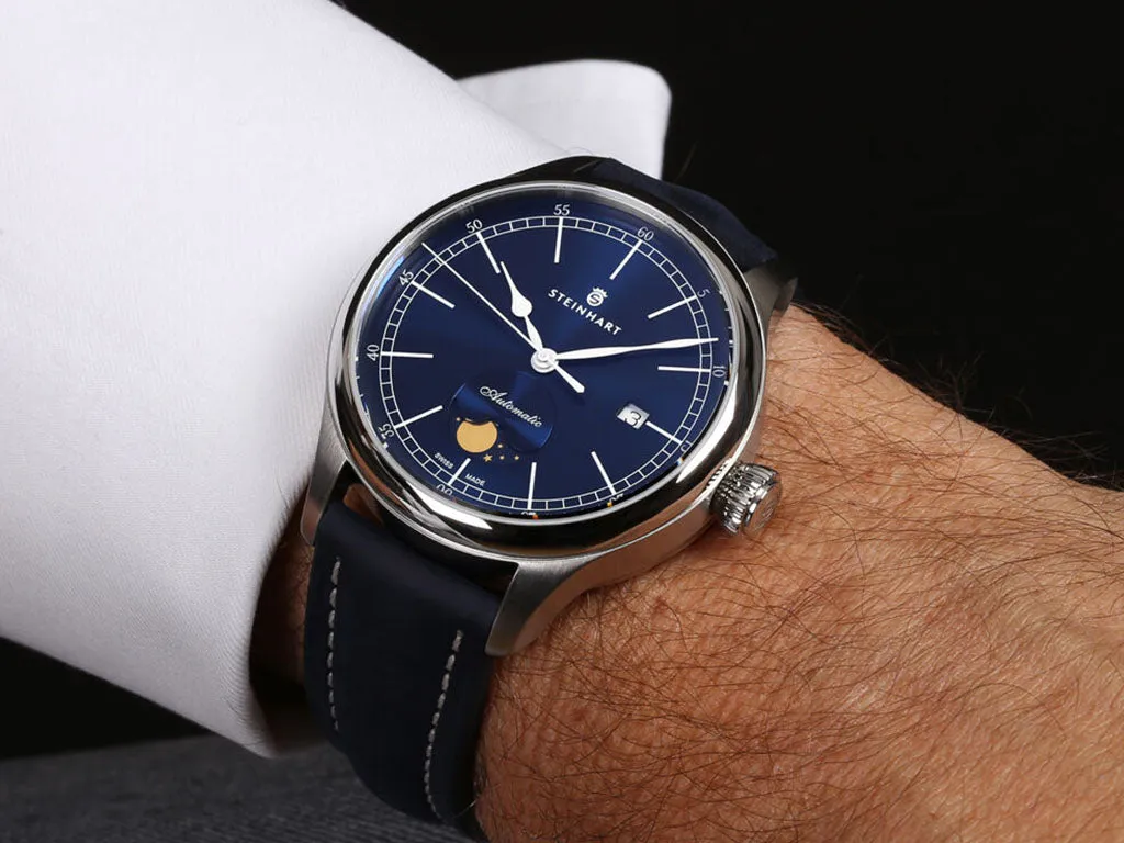 Marine Moon Phase Blue