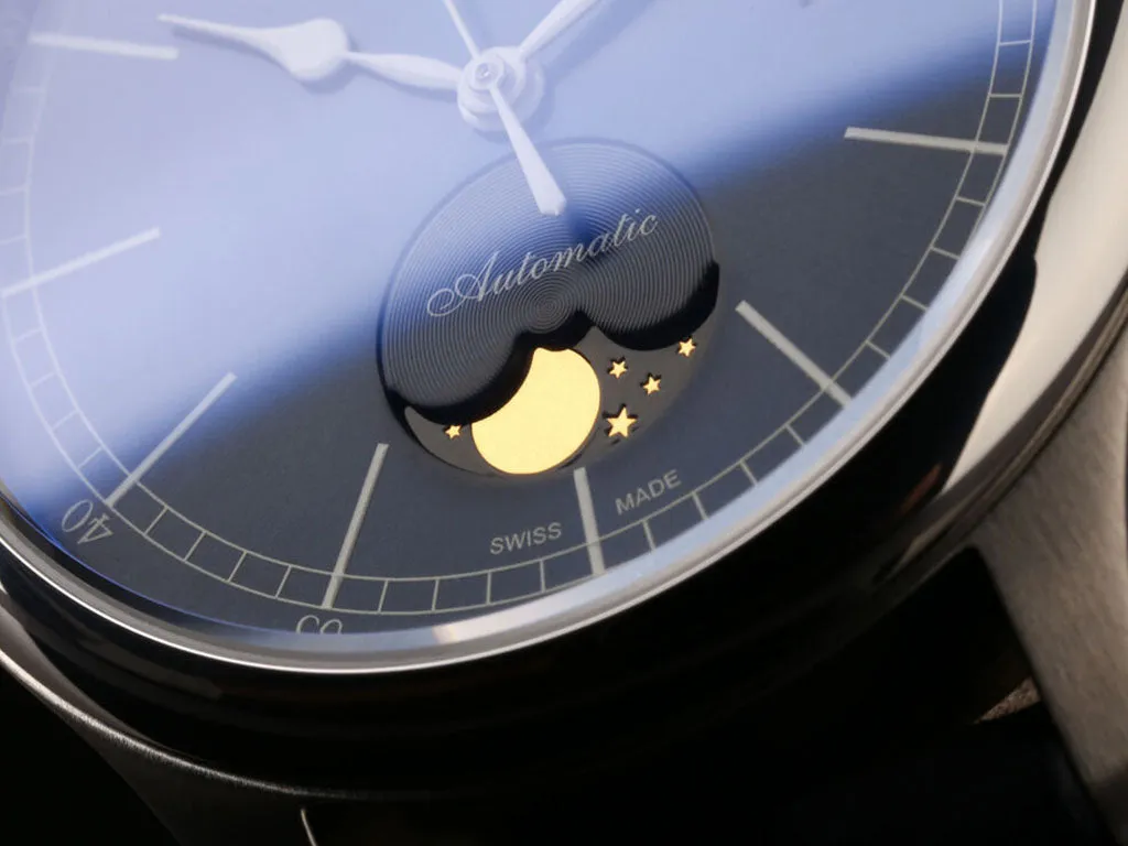 Marine Moon Phase Blue