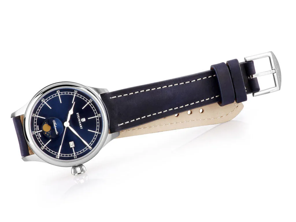 Marine Moon Phase Blue