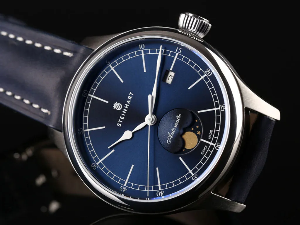 Marine Moon Phase Blue
