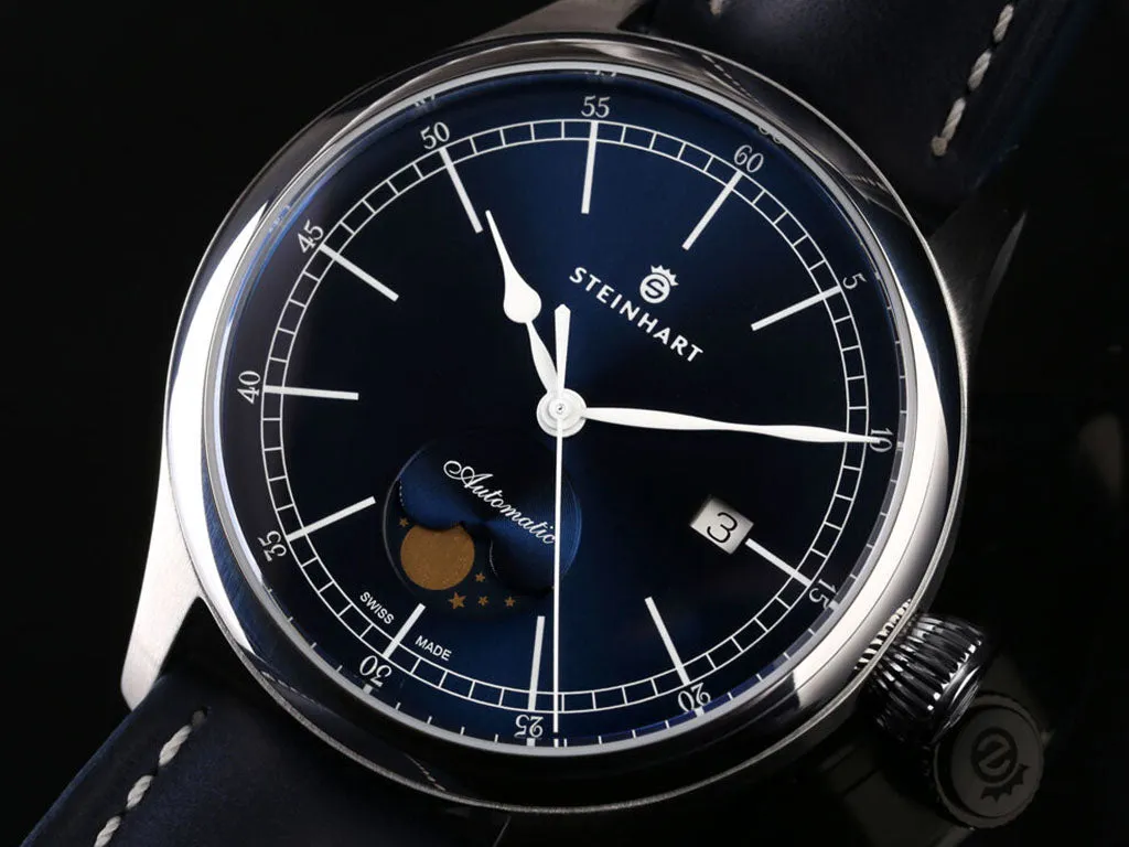 Marine Moon Phase Blue