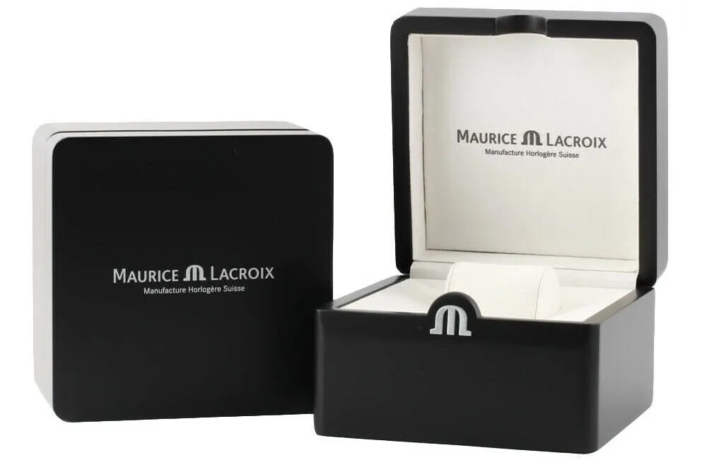 Maurice Lacroix Aikon Mother-of-Pearl Dial Date Caramel Leather Strap Quartz Womens Watch AI1004-PVY11-171-1