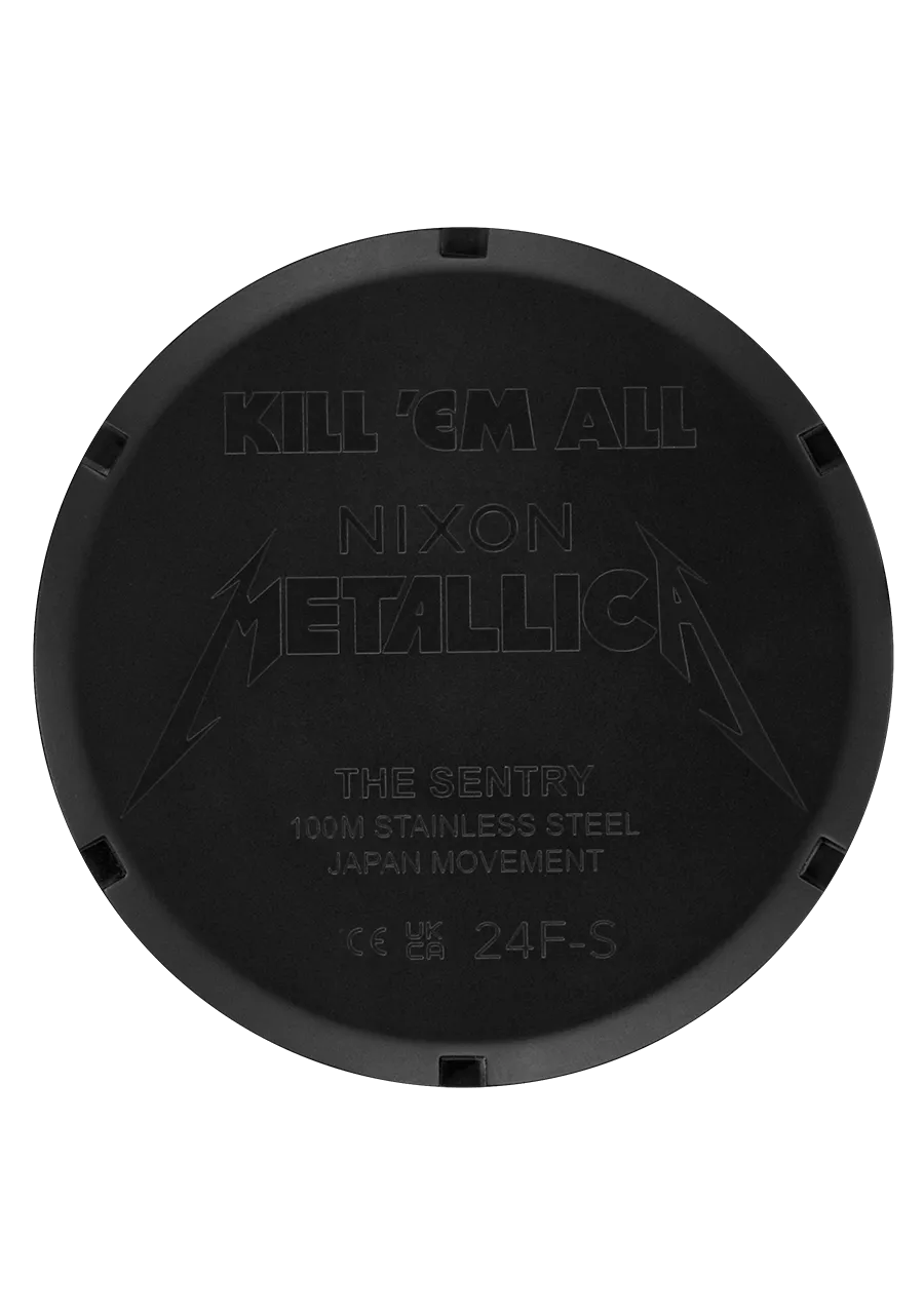 Metallica Sentry Stainless Steel - Black / Kill Em All