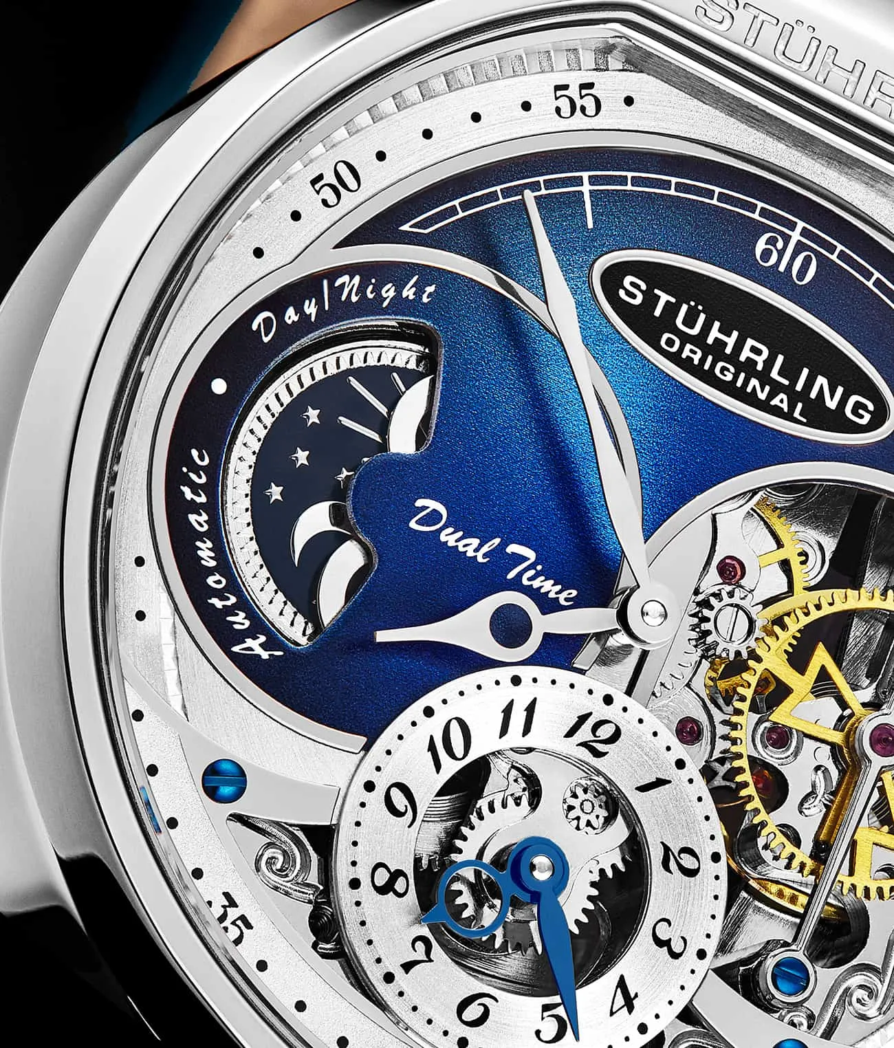 Modena Dual Time Automatic 988 46mm Skeleton
