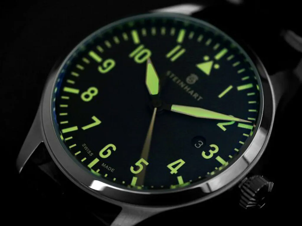 Nav B-Uhr 42 A-Muster Black