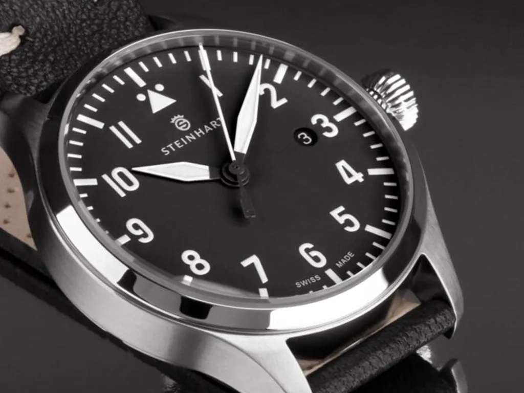 Nav B-Uhr 42 A-Muster Black
