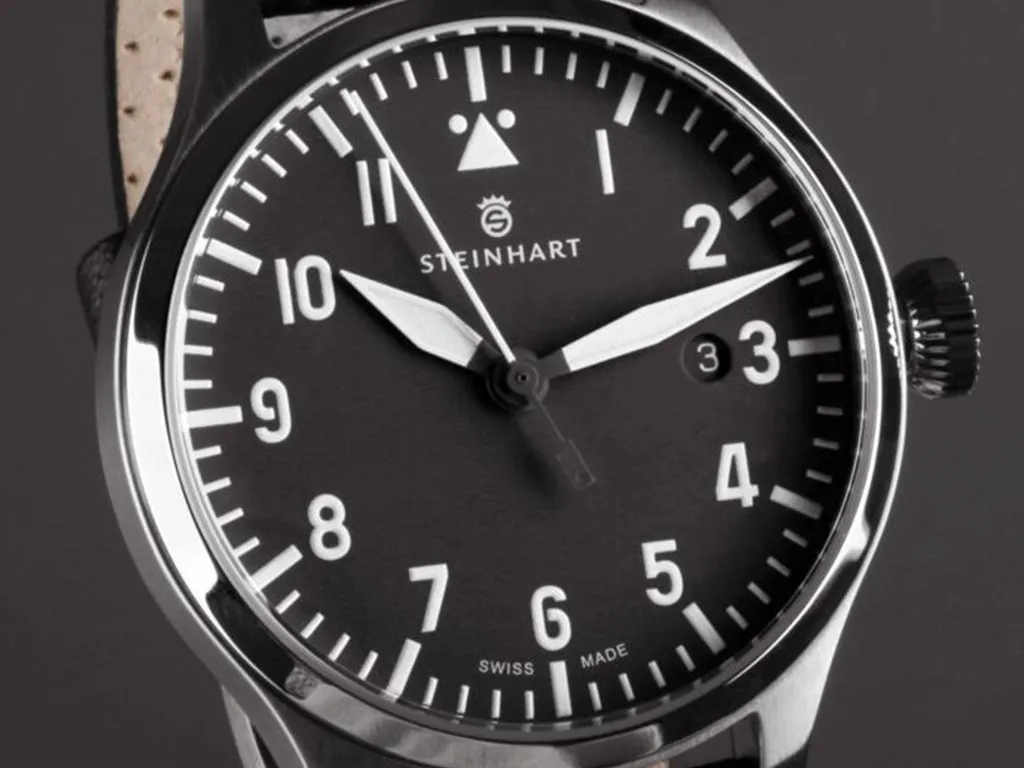 Nav B-Uhr 42 A-Muster Black