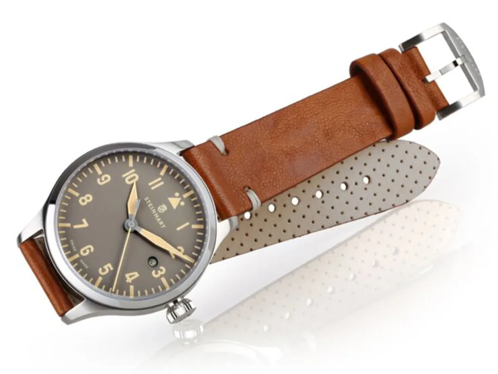 Nav B-Uhr 42 A-Muster Vintage Beige