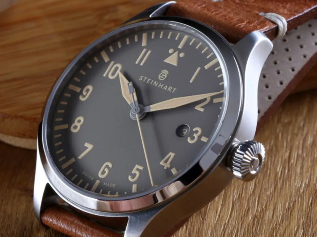 Nav B-Uhr 42 A-Muster Vintage Beige
