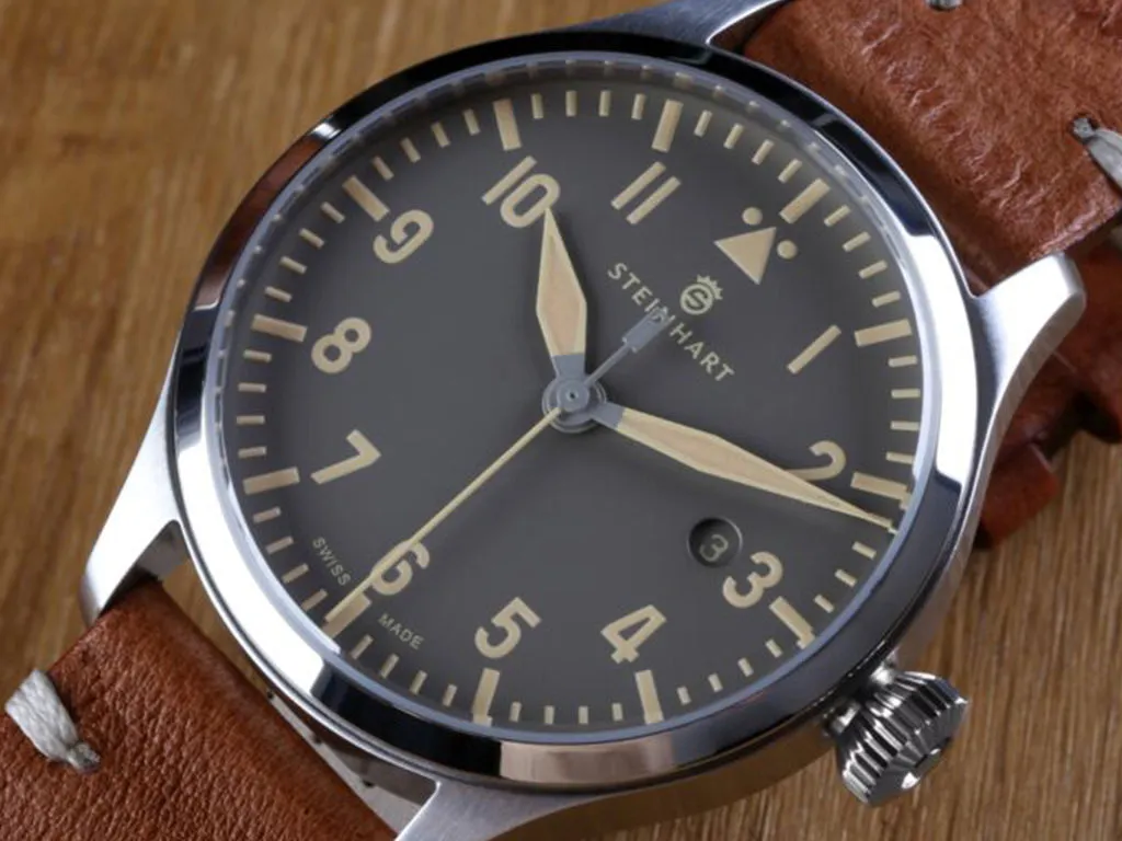 Nav B-Uhr 42 A-Muster Vintage Beige