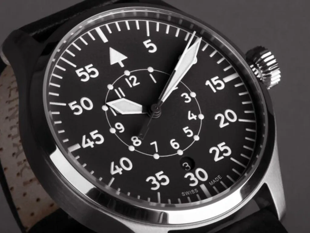 Nav B-Uhr 42 B-Muster Black