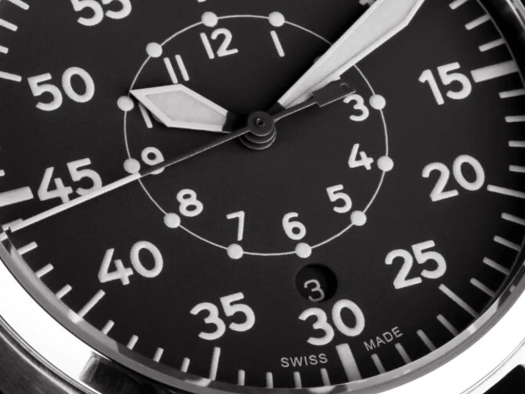 Nav B-Uhr 42 B-Muster Black