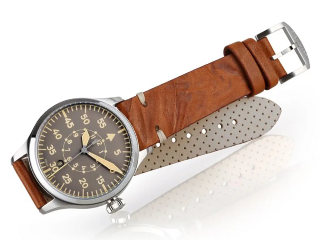 Nav B-Uhr 42 B-Muster Vintage Beige