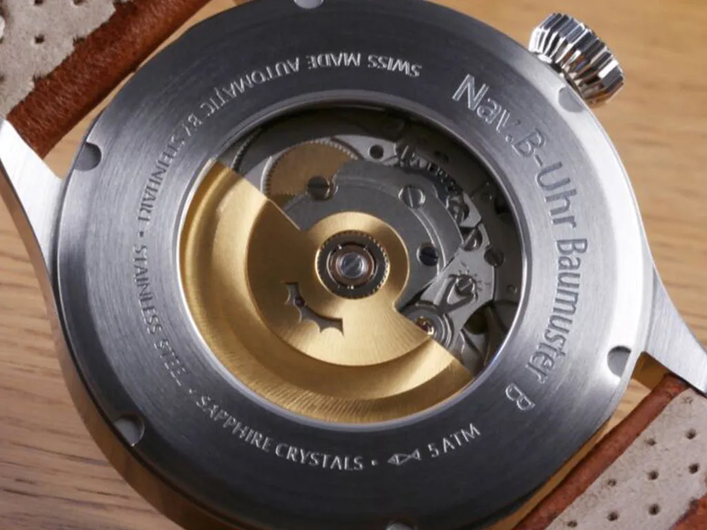 Nav B-Uhr 42 B-Muster Vintage Beige