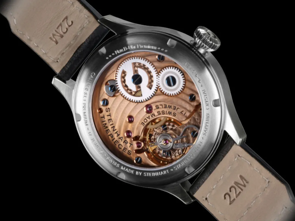 Nav B-Uhr 47 ST1 Premium Gold