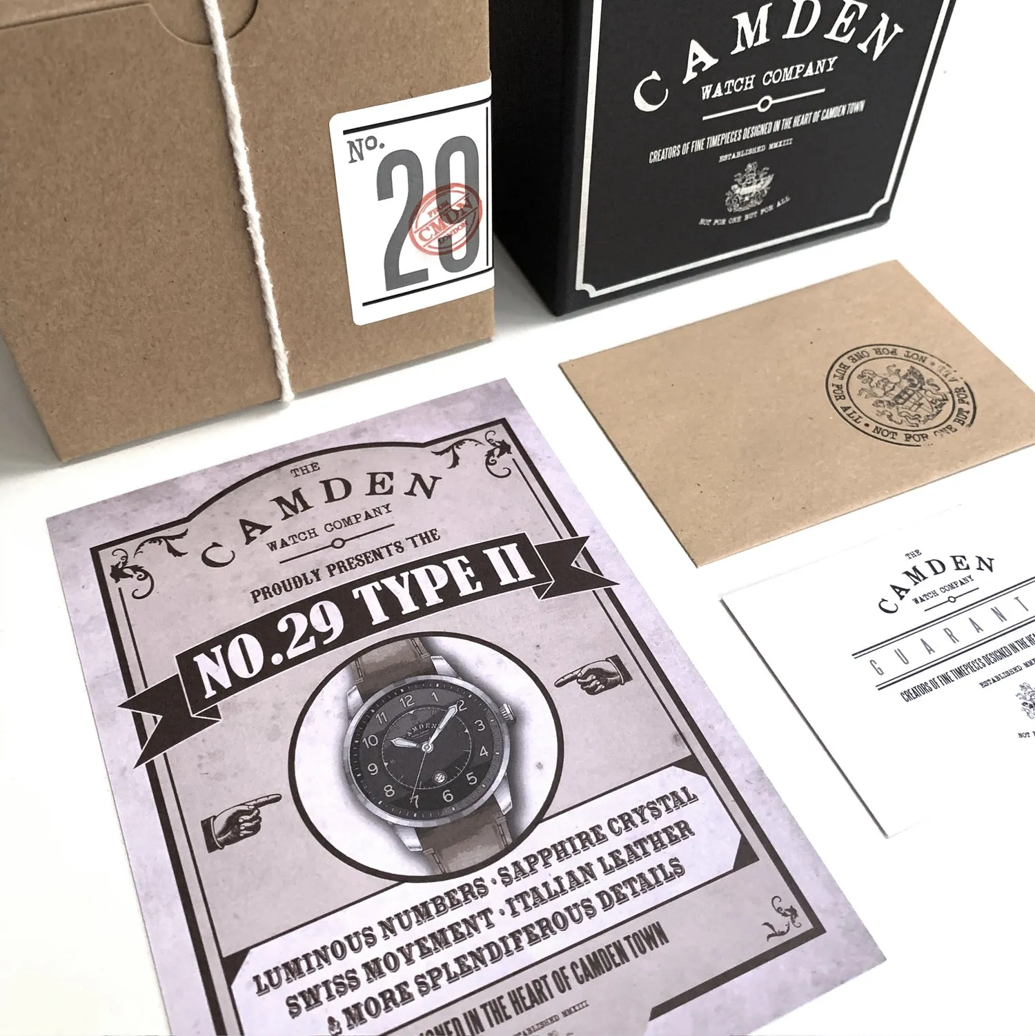 No.29 Type II Steel, White and Tan