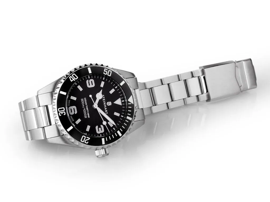 Ocean 39 Black Ceramic Premium - 904L Steel