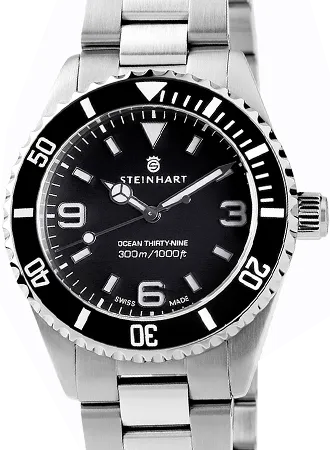 Ocean 39 Black Ceramic Premium - 904L Steel