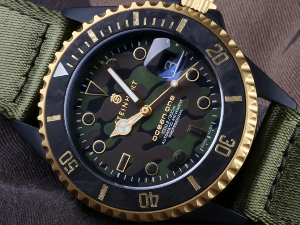 Ocean 39 Black Military Camouflage - Ltd Ed 200pcs