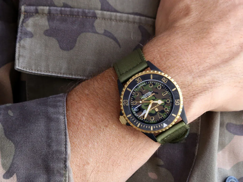 Ocean 39 Black Military Camouflage - Ltd Ed 200pcs