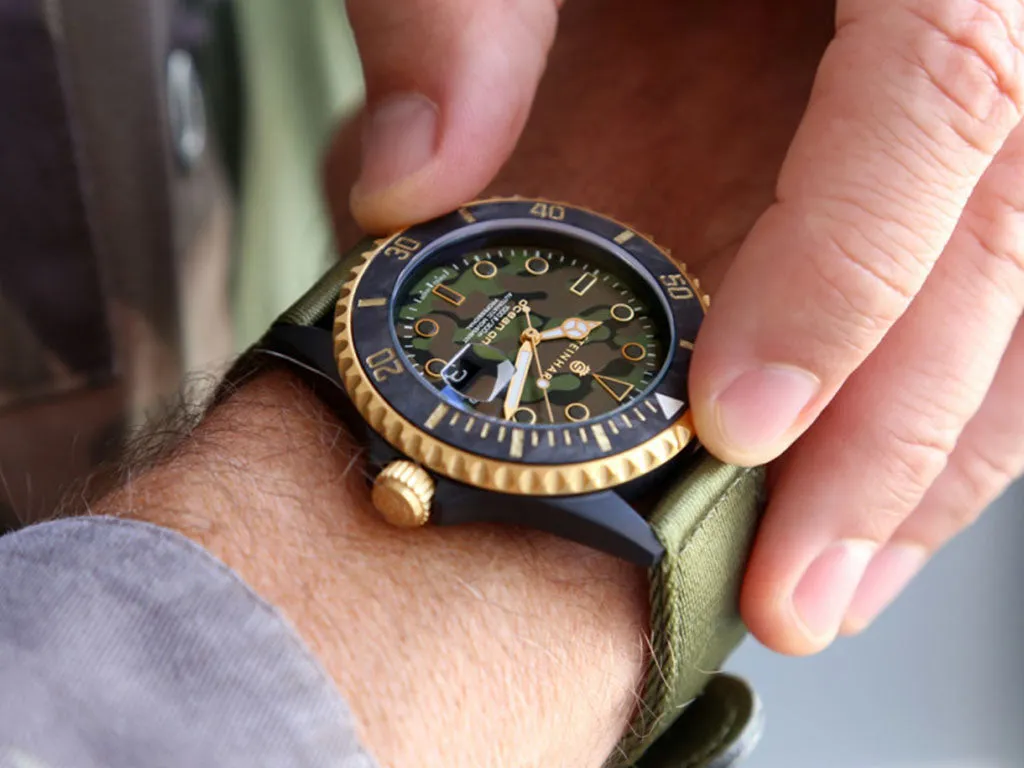 Ocean 39 Black Military Camouflage - Ltd Ed 200pcs