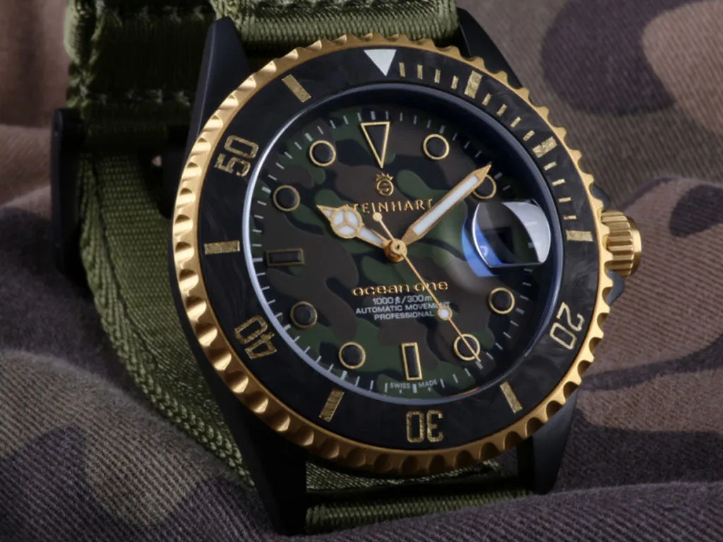 Ocean 39 Black Military Camouflage - Ltd Ed 200pcs
