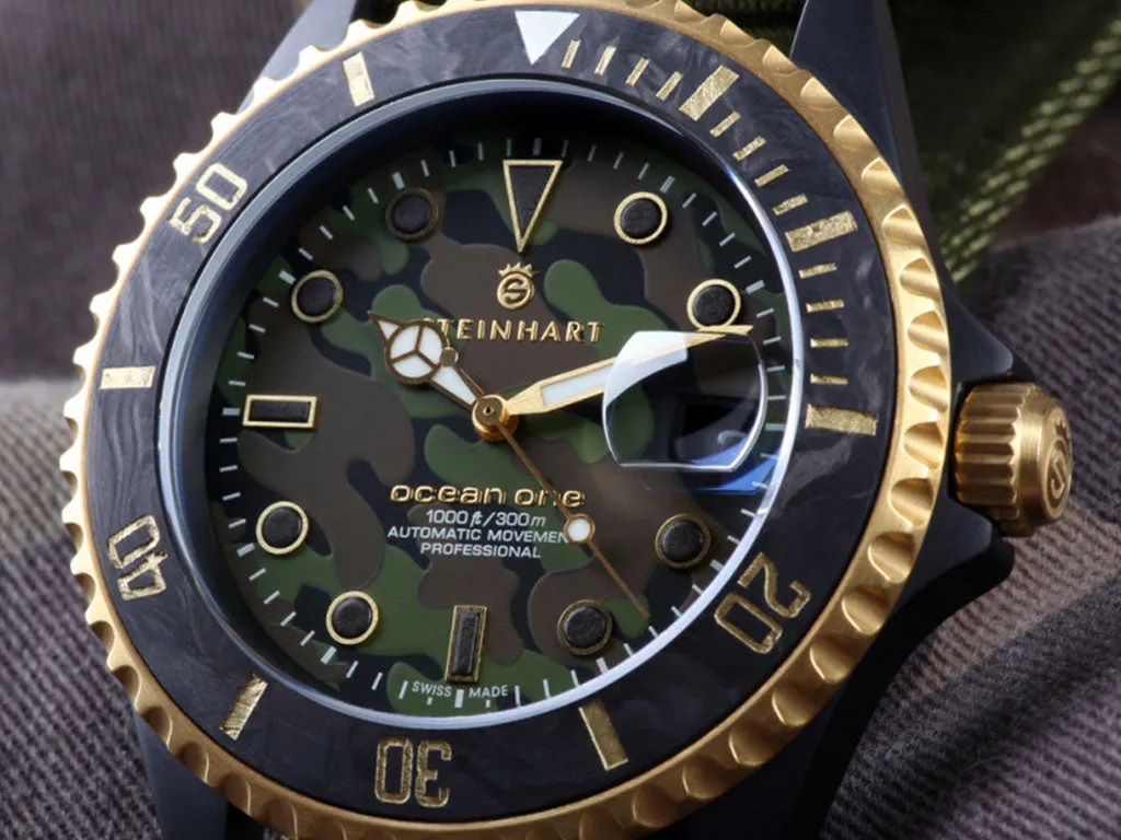 Ocean 39 Black Military Camouflage - Ltd Ed 200pcs