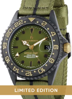 Ocean 39 GMT Black Military Khaki - Ltd Ed 200pcs