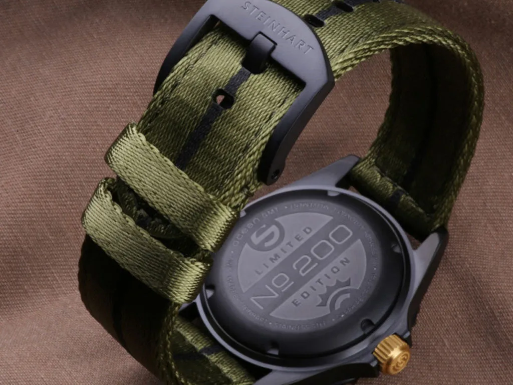 Ocean 39 GMT Black Military Khaki - Ltd Ed 200pcs