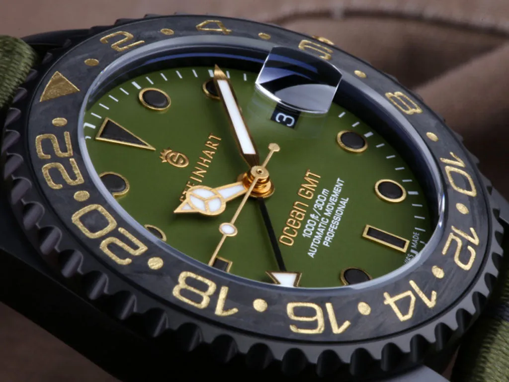 Ocean 39 GMT Black Military Khaki - Ltd Ed 200pcs