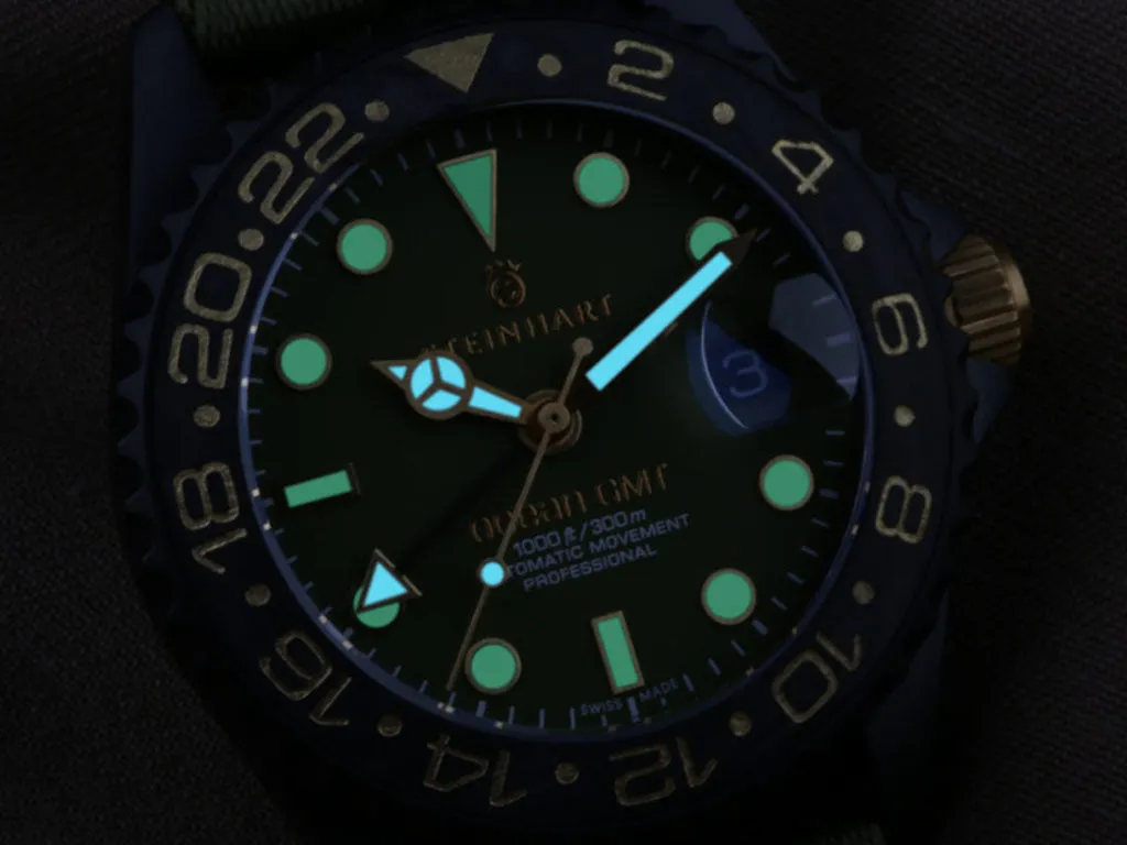 Ocean 39 GMT Black Military Khaki - Ltd Ed 200pcs