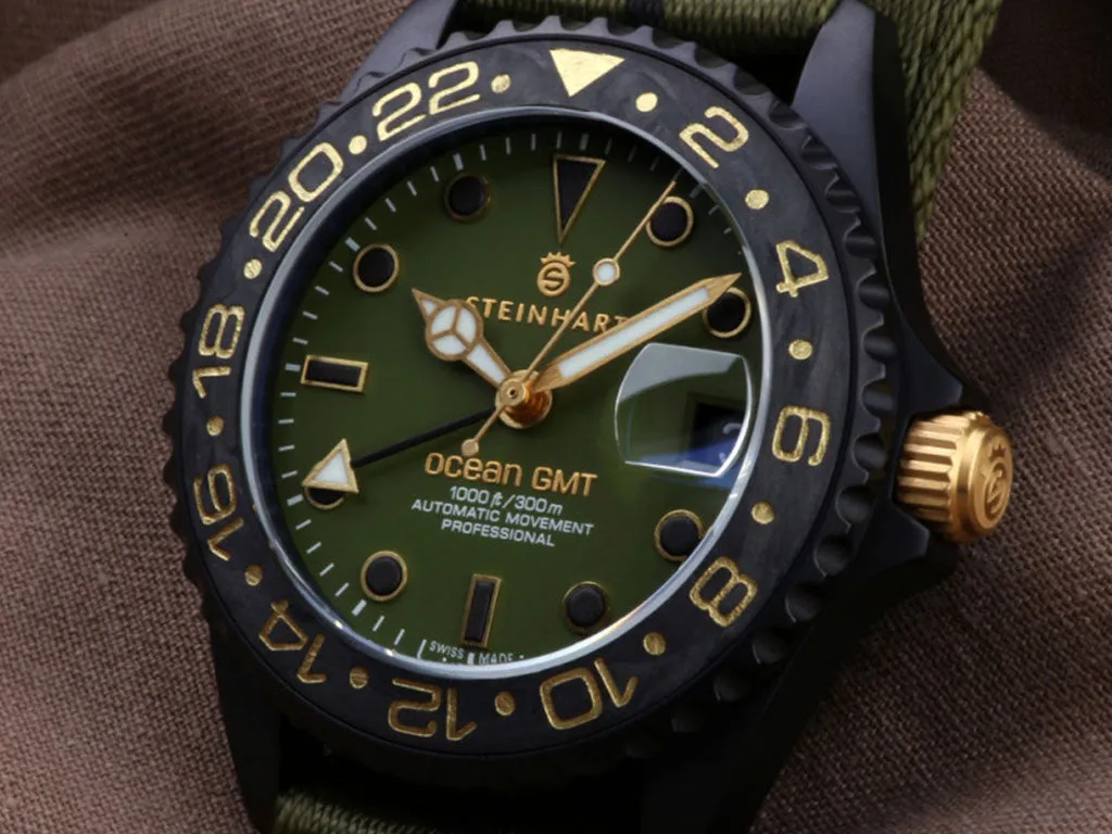 Ocean 39 GMT Black Military Khaki - Ltd Ed 200pcs