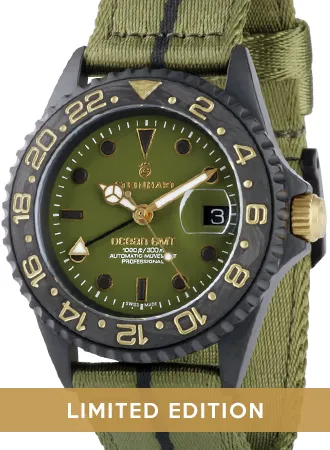Ocean 39 GMT Black Military Khaki - Ltd Ed 200pcs