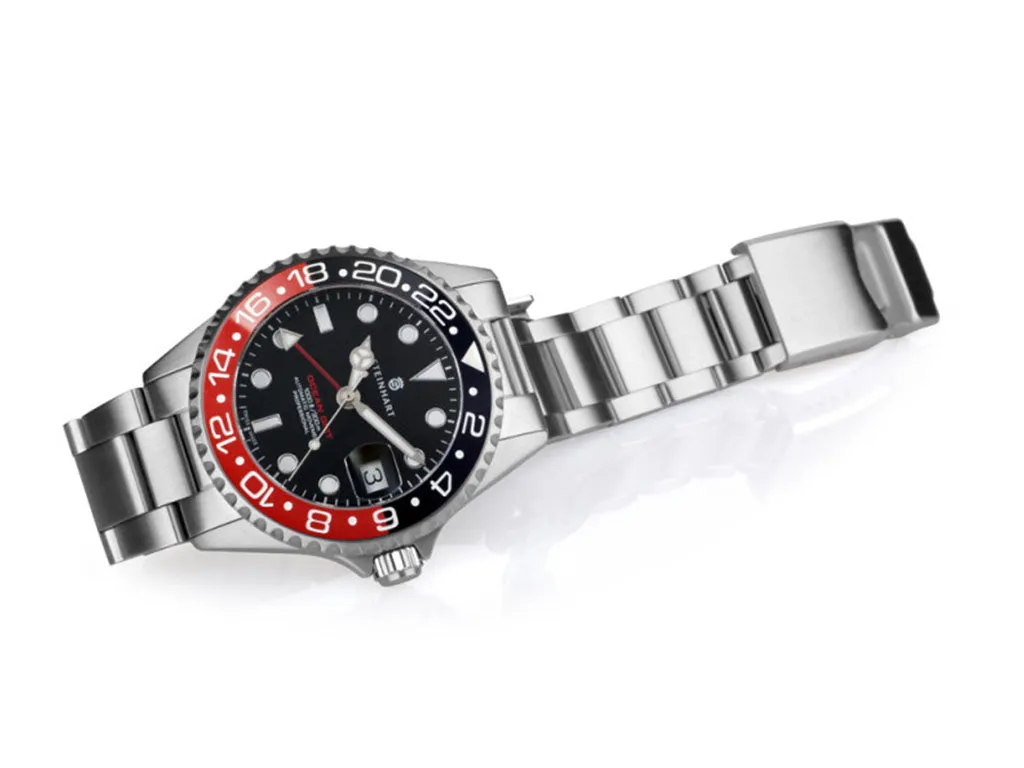 Ocean 39 GMT Black/Red Ceramic