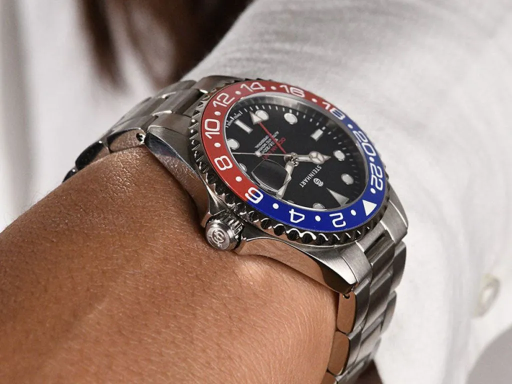 Ocean 39 GMT Blue/Red Ceramic