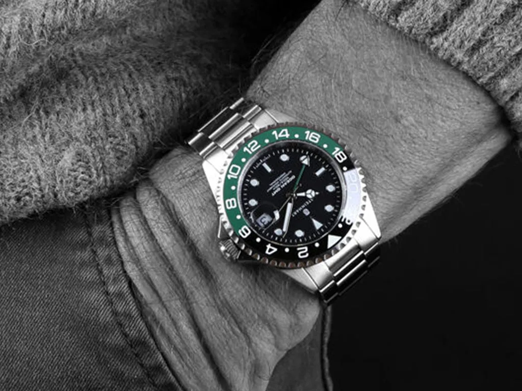Ocean One GMT Black/Green Ceramic