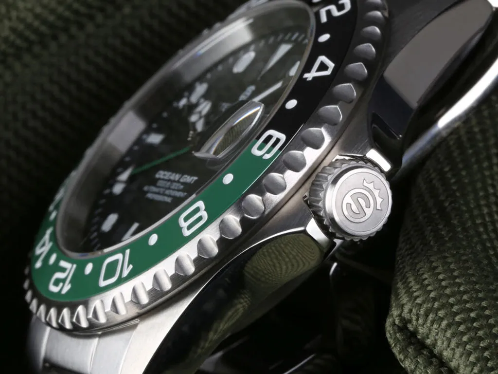 Ocean One GMT Black/Green Ceramic