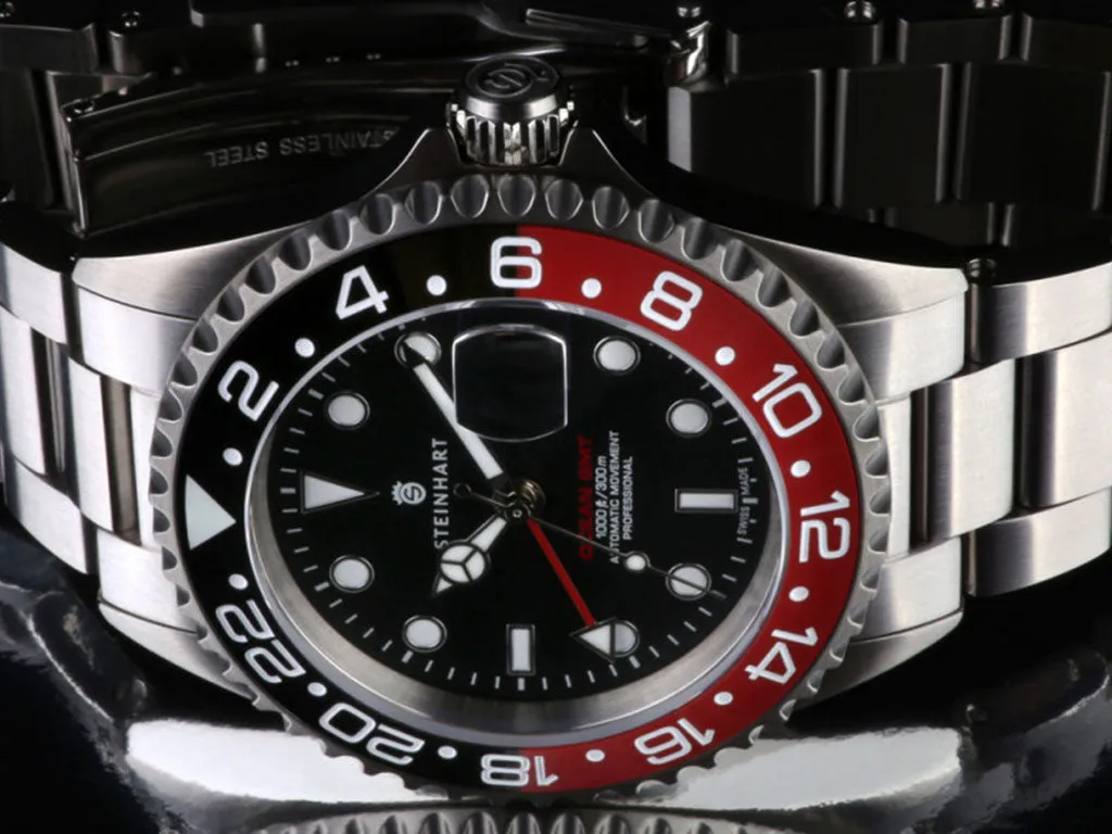 Ocean One GMT Black/Red Ceramic