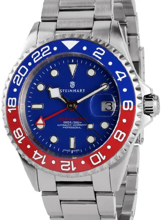 Ocean One GMT Blue/Red Ceramic with Blue Dial