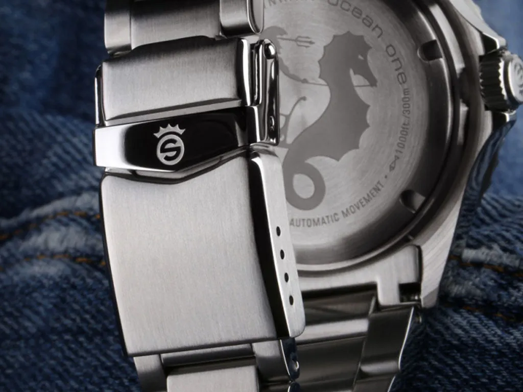 Ocean One GMT Blue/Red Ceramic with Blue Dial