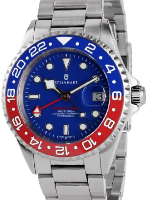 Ocean One GMT Blue/Red Ceramic with Blue Dial