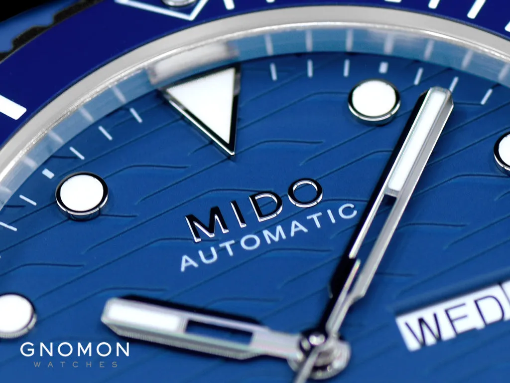 Ocean Star 200C Blue - Rubber Ref. M042.430.17.041.00