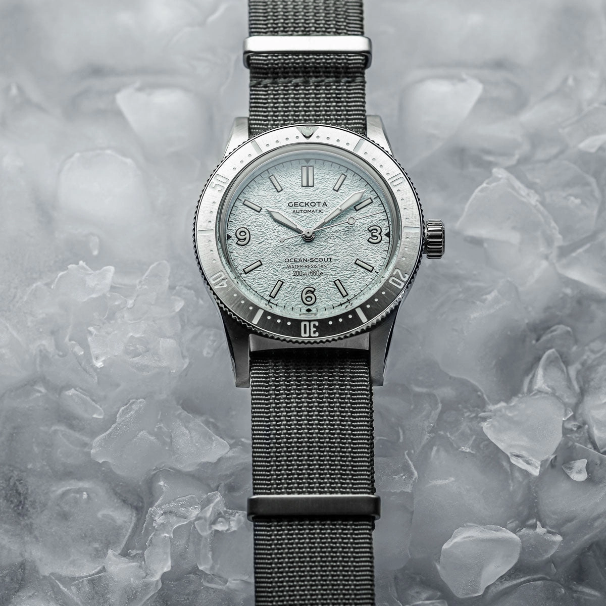 Ocean-Scout Dive Watch - Frost