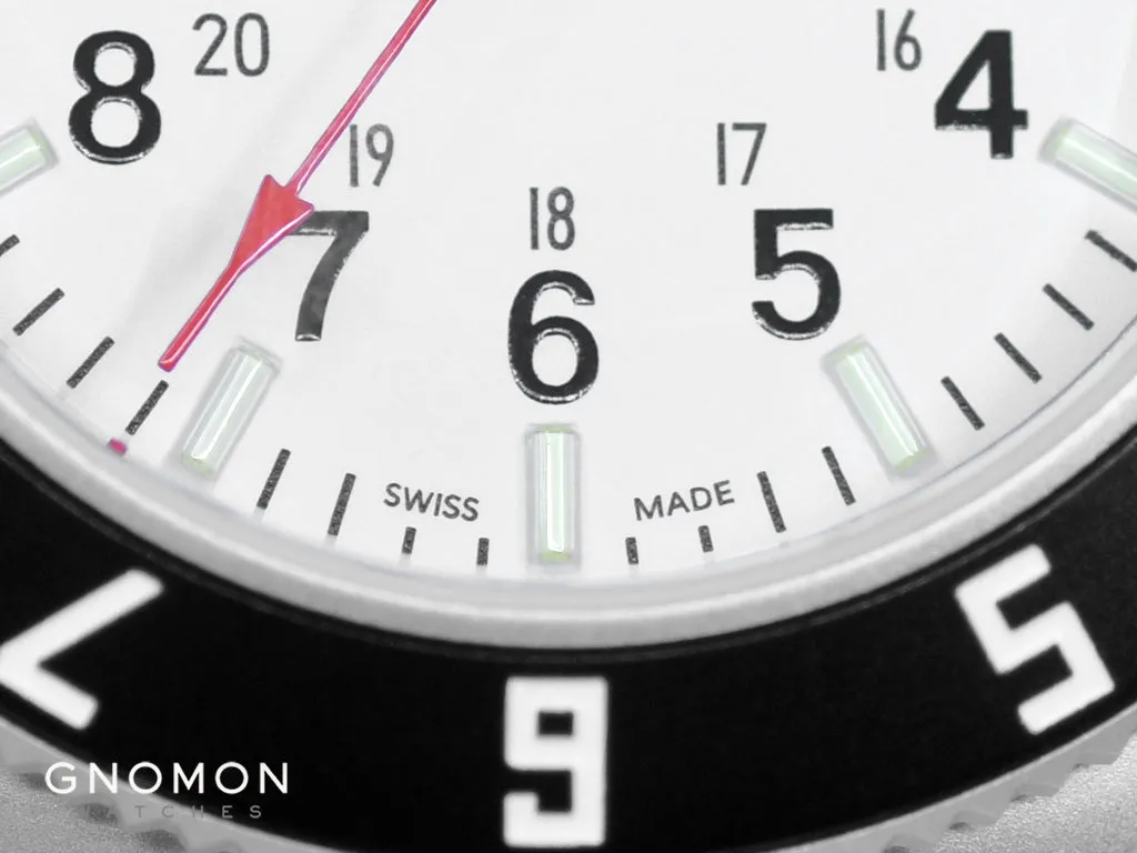 Pilot’s Navigator Stainless Steel Arctic Quartz (SSNAV) - Ballistic Nylon Ref. WW194001SS-0501