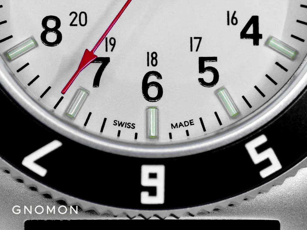 Pilot’s Navigator Stainless Steel Arctic Quartz (SSNAV) - Nylon DEFSTAN Ref. WW194001SS-0503