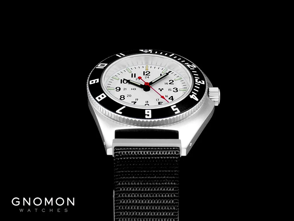 Pilot’s Navigator Stainless Steel Arctic Quartz (SSNAV) - Nylon DEFSTAN Ref. WW194001SS-0503