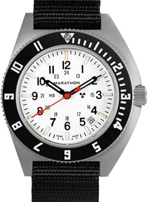 Pilot’s Navigator Stainless Steel Arctic Quartz w/Date (SSNAV-D) - Nylon DEFSTAN Ref. WW194013SS-0503