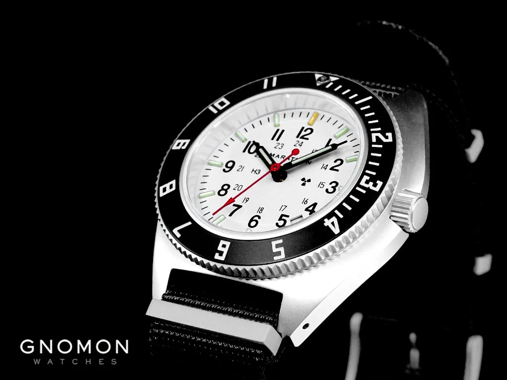 Pilot’s Navigator Stainless Steel Arctic Quartz w/Date (SSNAV-D) - Nylon DEFSTAN Ref. WW194013SS-0503