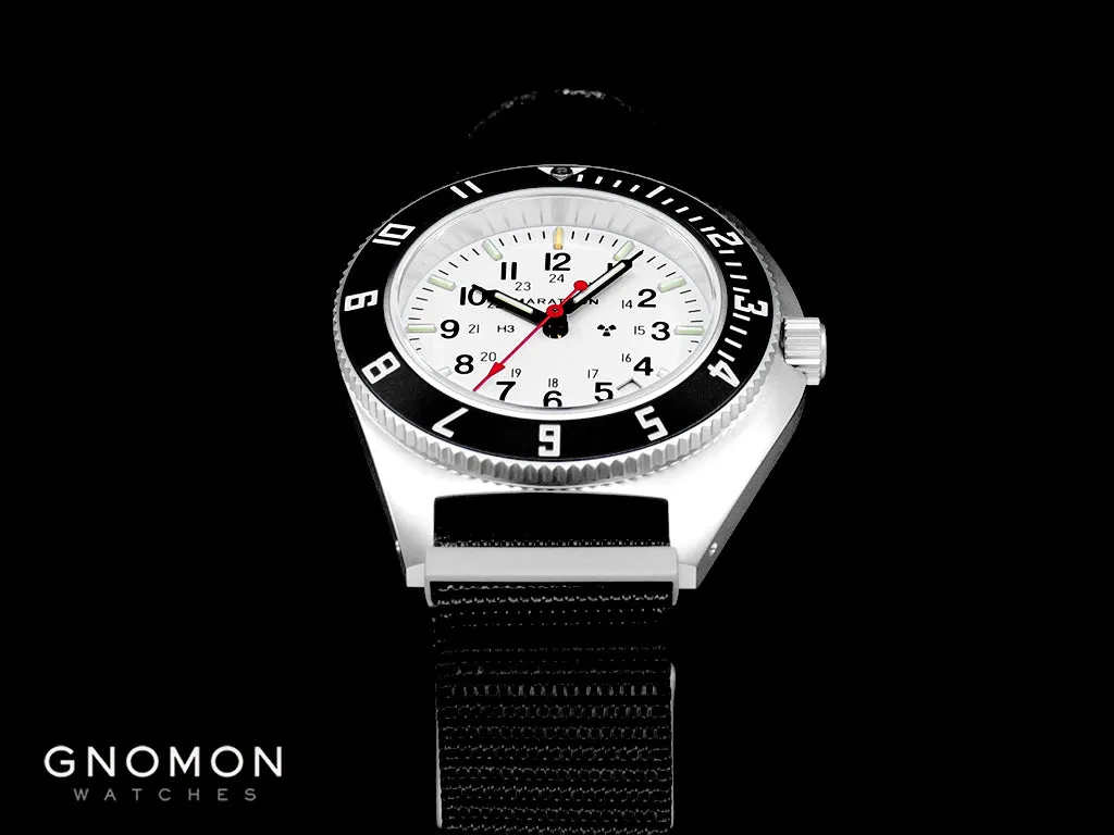 Pilot’s Navigator Stainless Steel Arctic Quartz w/Date (SSNAV-D) - Nylon DEFSTAN Ref. WW194013SS-0503