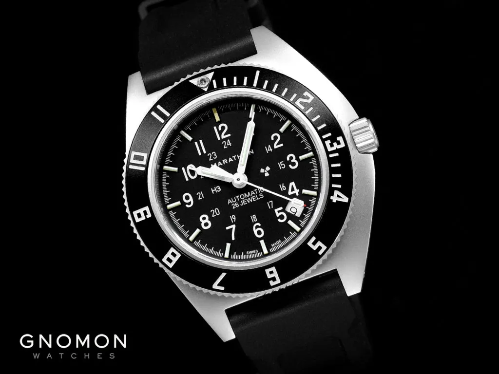 Pilot’s Navigator Stainless Steel Automatic (SSNAV-D Auto) - 3-Piece Rubber Strap Kit Ref. WW194030SS-0130